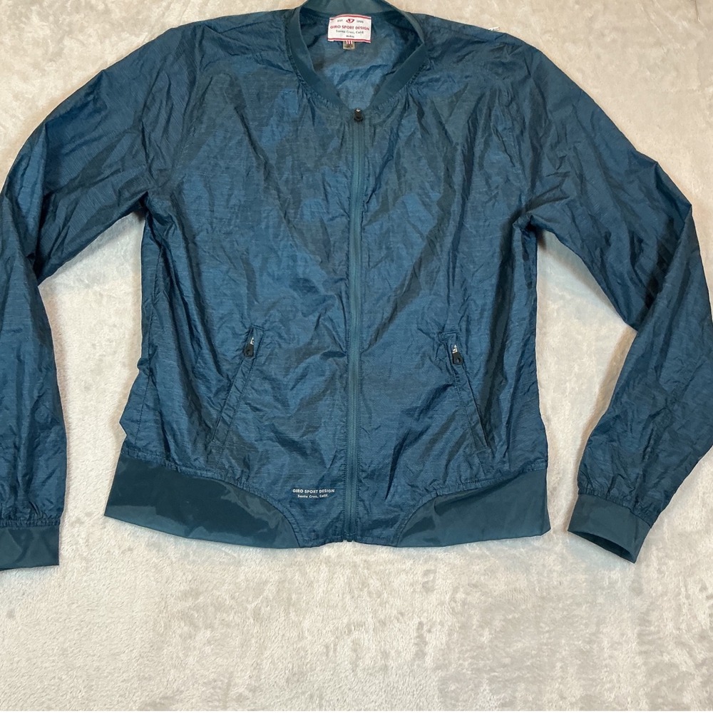 Giro Sport Design Teal Blue Lightweight Cycling Jacket Women's‎